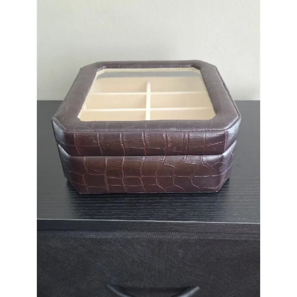 Mens Leather Jewerly Box